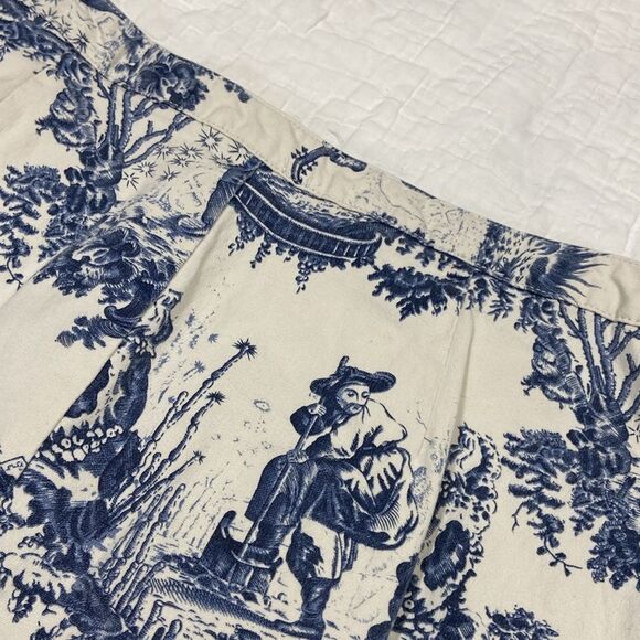 Vintage Mossimo Asian Patterned Cotton Skirt size 12 - Picture 7 of 9